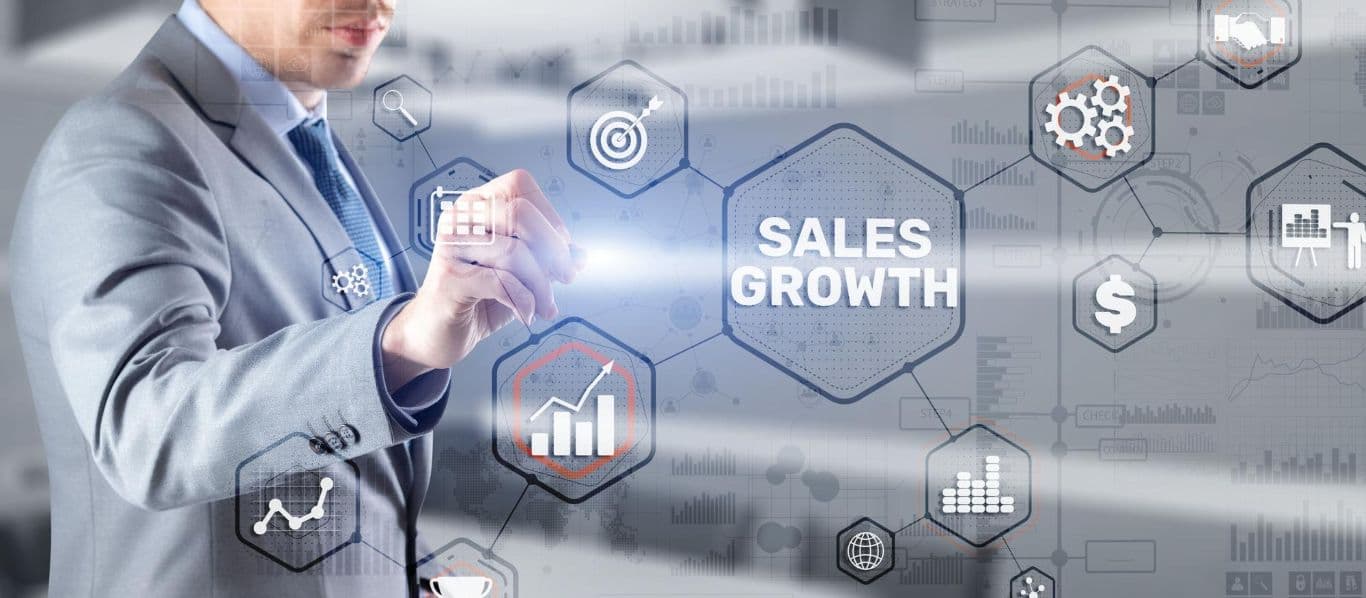 business development to success and growing growth concept
